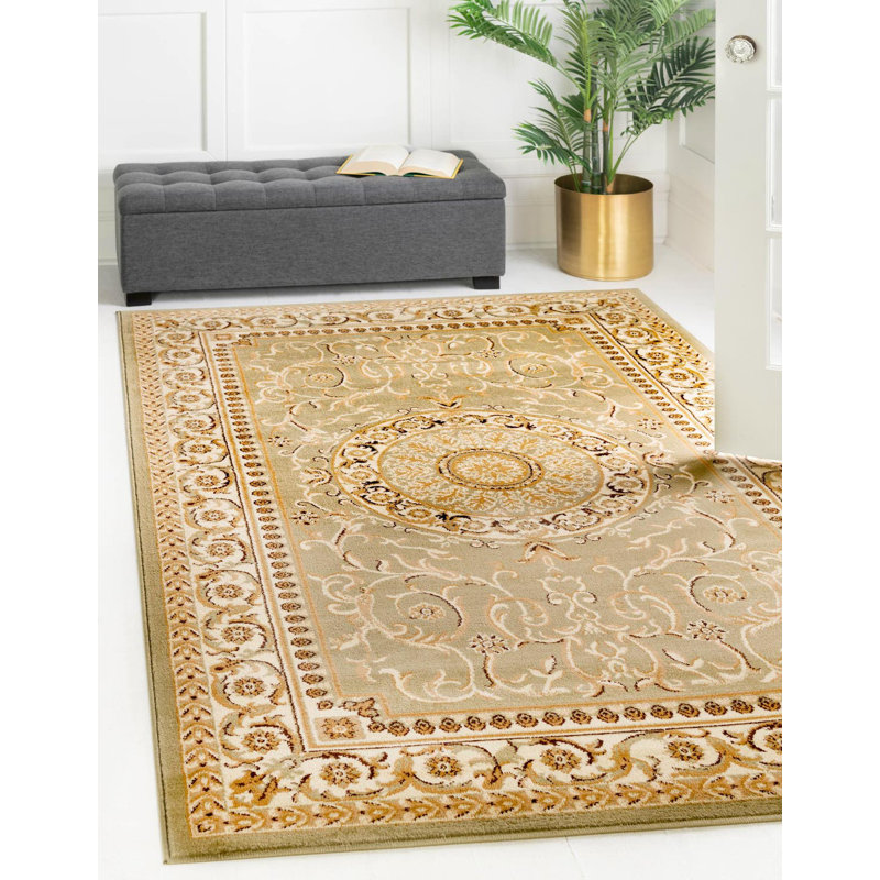 Aracelia Floral Indoor Rug, Rectangle 3'1" x 5'3"