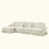 Beige + blanc est en rupture de stock