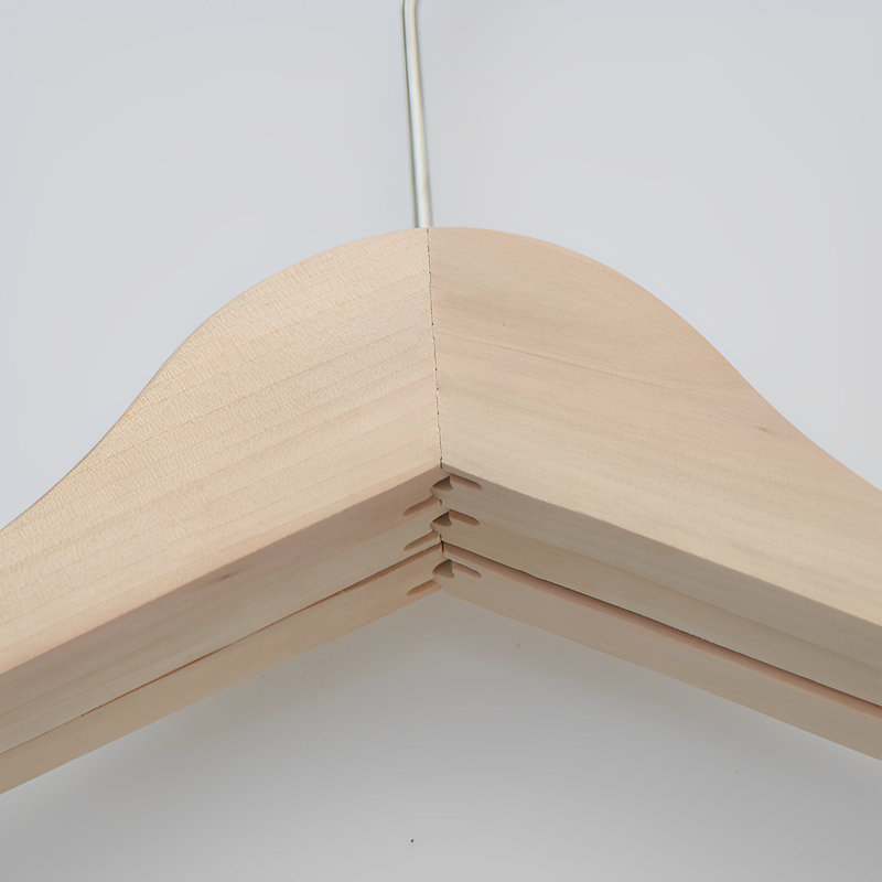 Ensemble compact de cintre compact en bois massif (petite taille), 20