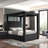 Modern Upholstered Nightstand With Faux Marble Top And Two Storage Drawers, Perfect For Stylish Bedrooms-2066725321