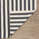 Renelso Black/Ivory Handwoven Wool Rug