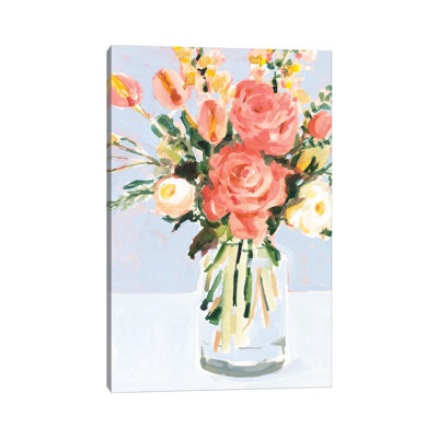 Undone Arrangement II by Victoria Borges - Wrapped Canvas Print