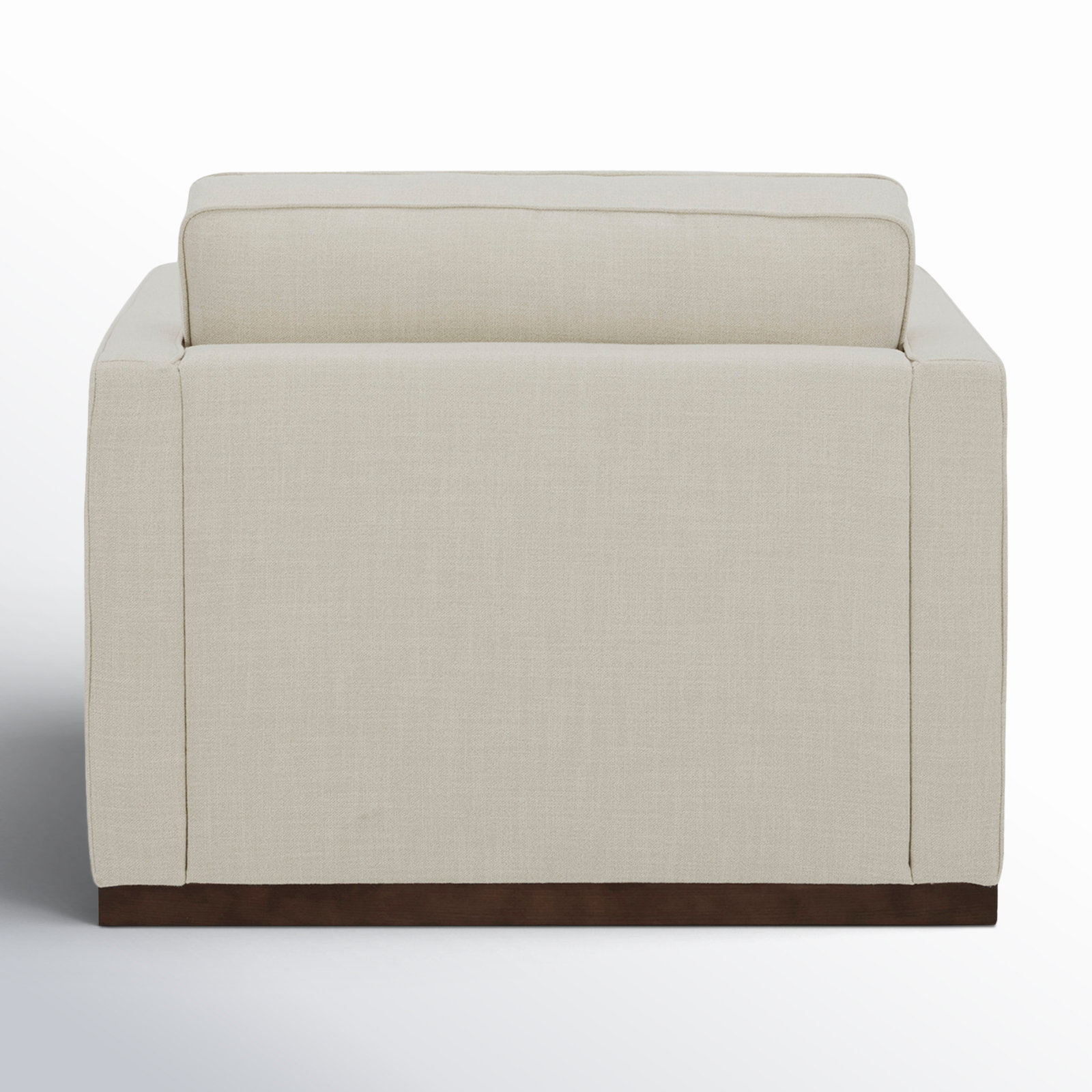 Bobbi Upholstered Armchair, Effie Linen Performance Weave