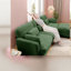 Canapés modulaires à compression, canapé modulaire en chenille verte, salon moderne