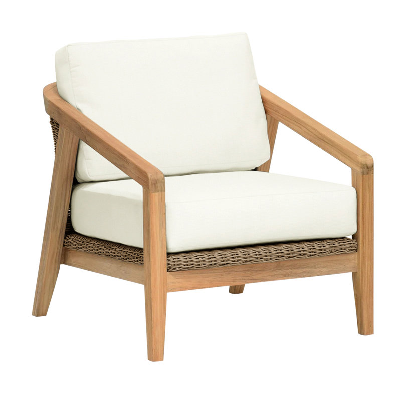 Spencer Outdoor Lounge Chair, Cloud, Spencer Willow