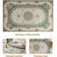 Aspire Homeware Blue Persian Medallion Area Rug-2107431377