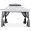 Pavillon de jardin en acier-125996674-125996671