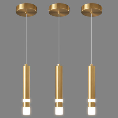 Paquet de 3 luminaires suspendus à DEL Griscelda