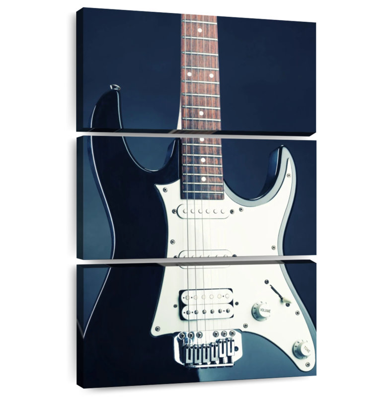 Guitare moderne Abarca BW, H 57 po x l 36 po