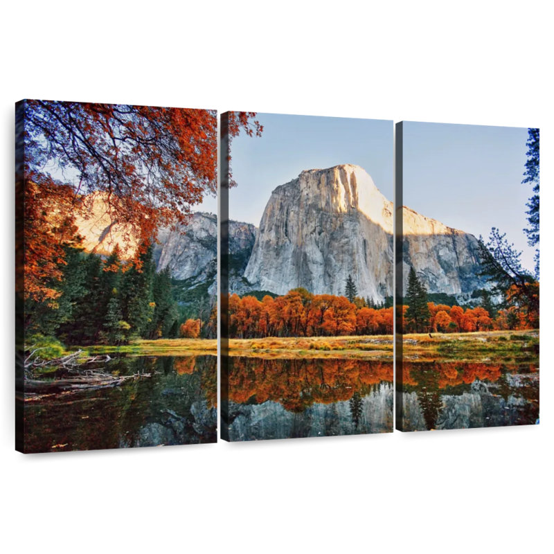 Alvord Yosemite couleurs d'automne, H 42 po x l 65 po