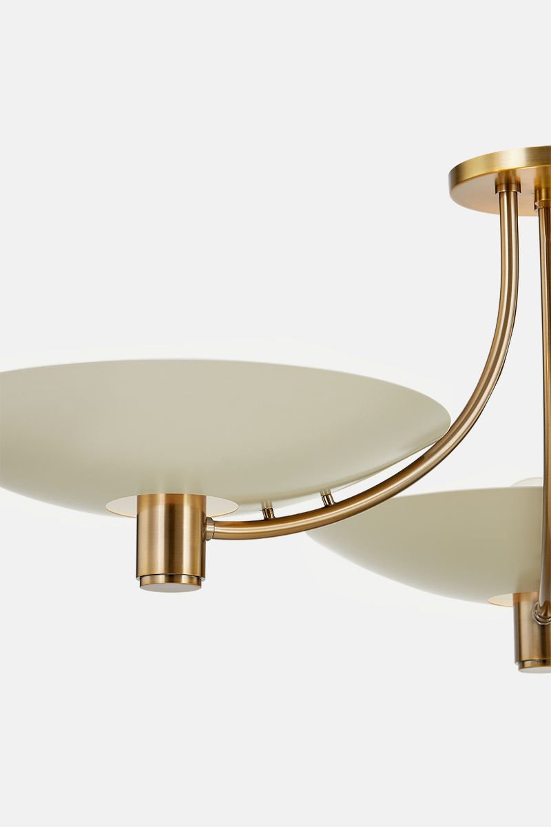 Rossie 3-Light Semi Flush Mount