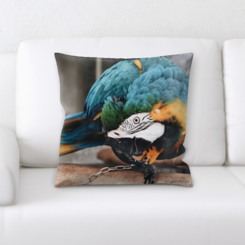 Microsuede Reversible Throw Pillow