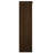 Mulberry Contemporary Modern Open Wardrobe Closet with Drawers and Adjustable Shelves in Chestnut Brown-918661423