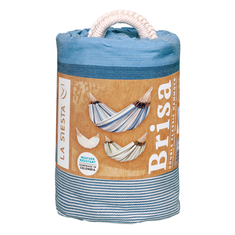Brisa Classic Weatherproof Hammock, Sel de mer, L 138 po x P 63 po