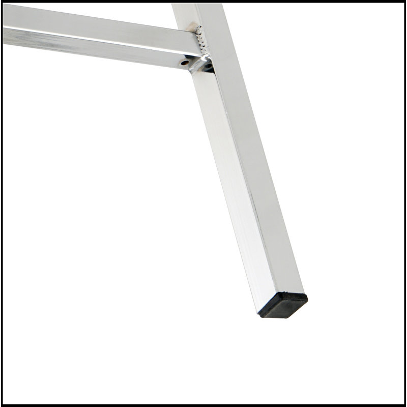 Ensemble de 2 chaises de bar de cuisine moderne, Blanc