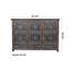 Solid Wood Accent Cabinet