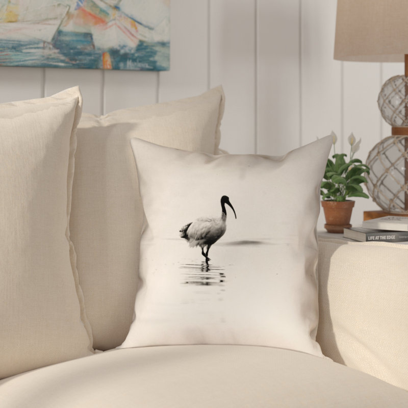 Katelyn Smith Reversible Throw Pillow, 16" x 16", Pillow Cover, Linen