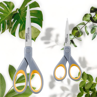 Titanium-Bonded 5 Point Scissors 2 Pack