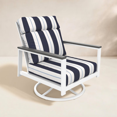 Townsend Sunbrella® Swivel Patio Lounge Chair