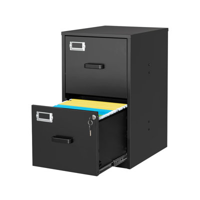 2 Drawer File Cabinet With Lock,Metal Office Filing Cabinets For Home Office,Storage A4/F4/Letter/Legal,Easy Assemble