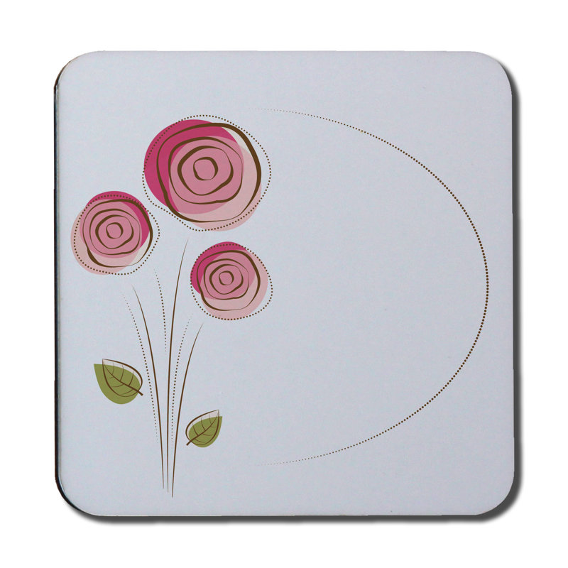 Square 6 Piece Coaster Set