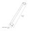 ZLINE Autograph Edition Touchstone Refrigerator Drawer Helix Handles (Set of 2) in Polished Nickel-963839033