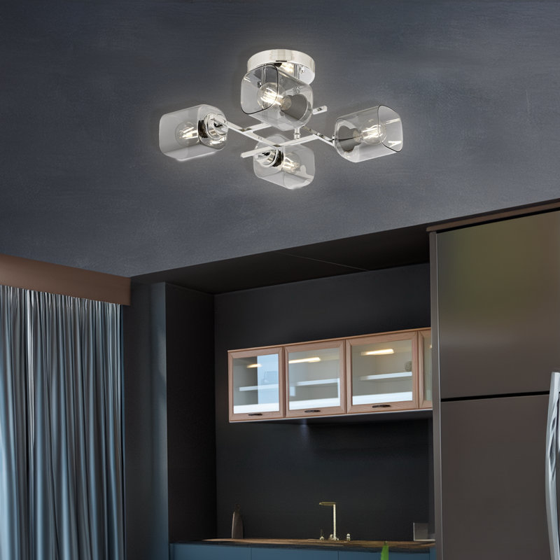 Plafonnier encastré moderne / linéaire 4 lumières