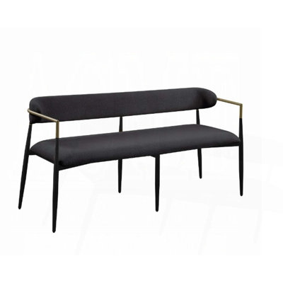 Chenille Finish Bench