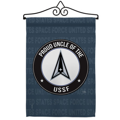 Ensemble de drapeaux en polyester 19 po x 13 po Proud Uncle