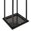 45cm W Vinyl Coated Steel Log Rack