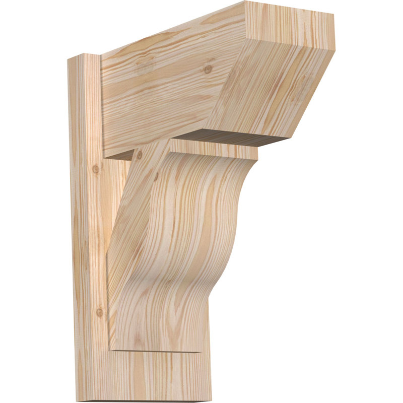 Funer à lattes Funston, P 16 po x H 28 po, Sapin Douglas de 7 1/2 po (lisse)