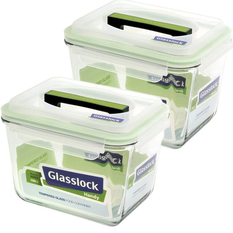 Glasslock 8 Container Food Storage Set & Reviews