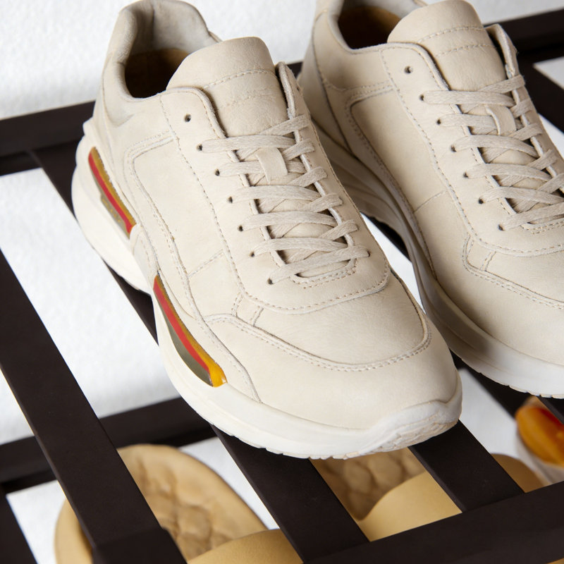 Range-chaussures en bambou, 36.61" H x 33.86" W x 11" D