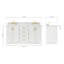 ARIEL TAYLOR 73 IN DOUBLE RECTANGLE SINK VANITY 2-402767270-417084653-438055823