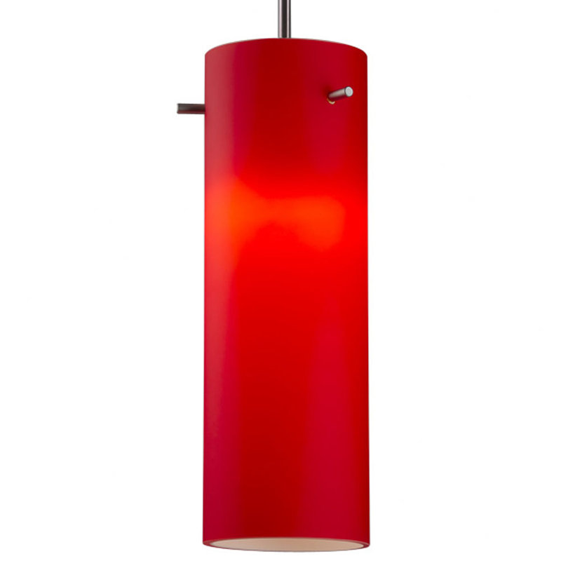 Titan 1 - Light Cylinder Pendant, Matte Chrome