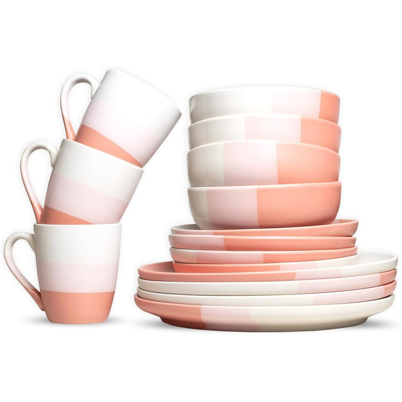 Stoneware Dinnerware - Service for 4