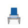 Holna Outdoor Rust-Resistant Metal Chaise Lounge