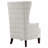 Latte Wingback Accent Chair