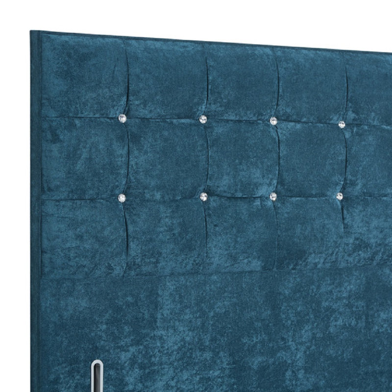 Glamour Upholstered Headboard, King Size (5'), Kensington Emerald, Kensington