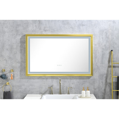 Miroir de salle de bain 42 po x 24 po
