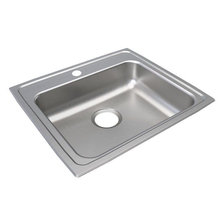 Lustertone Classic 22" L x 19.5" W Drop-In Kitchen Sink