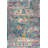 Lathan Bohemian FLAIR Boho Vintage Medallion Navy/Cream Rug-1035671769
