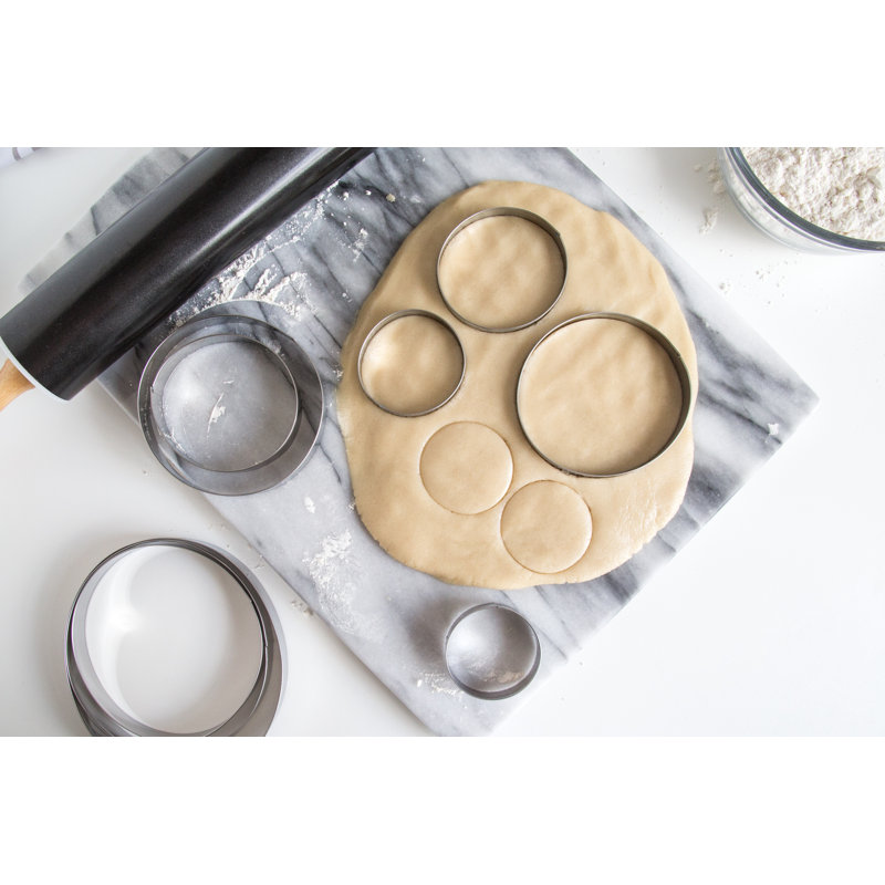 Fox Run Brands 9 Piece Round Cookie Cutter Set