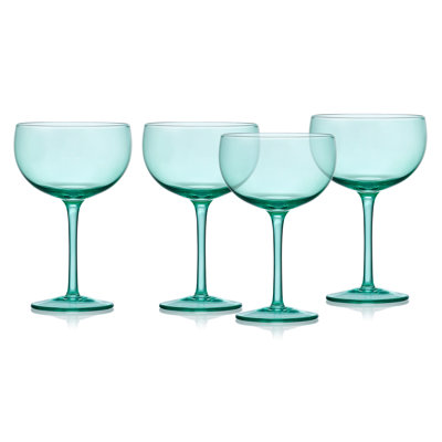 Verres Darbie Angell Vibrance, ensemble de 4