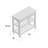 Ashwaubenon Wood Kitchen Cart-1130537546