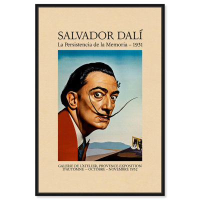 Salvador Dali Persistence Canvas Famous Art Prints by Art Remedy