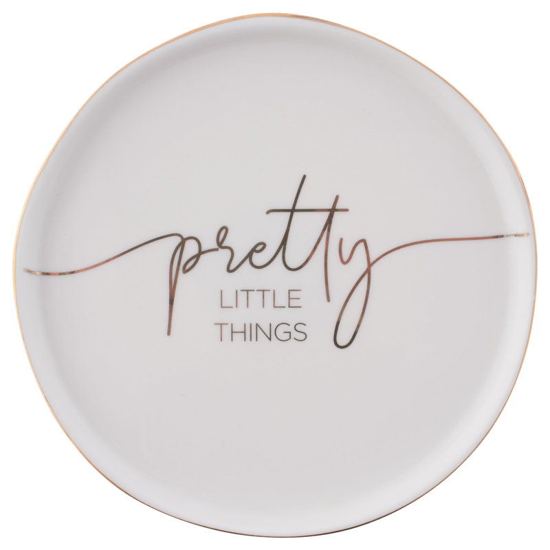 SENTIMENT TRINKET TRAYS  PRETTY LITTLE THINGS (S22)