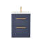 Ensemble de meuble-lavabo simple 24 po bleu