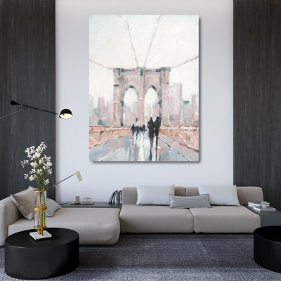 Lark Manor™ Harper, Ethan Gallery Wrapped Canvas Art Titled: Early Morning Stroll I