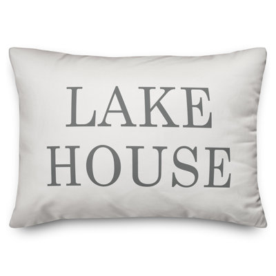  Housse et insert de coussin rectangulaire d'extérieur Lake House